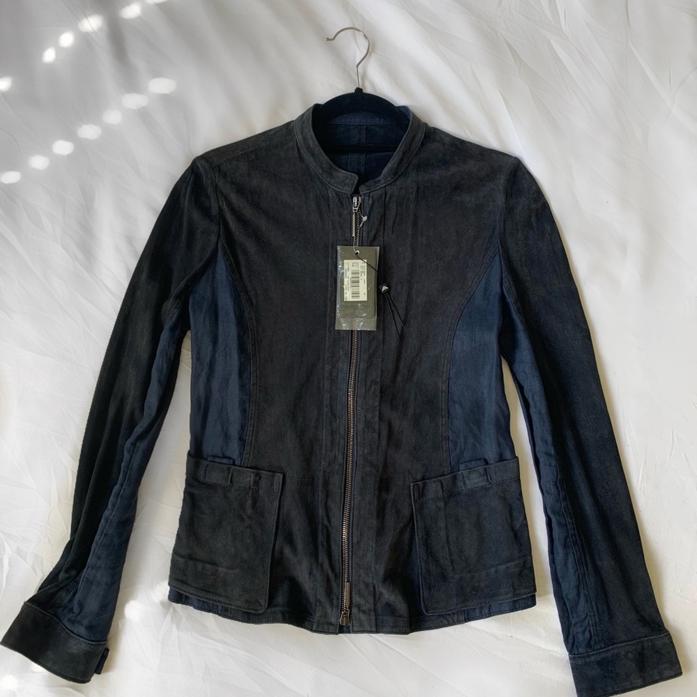 Emporio Armani Suede jacket